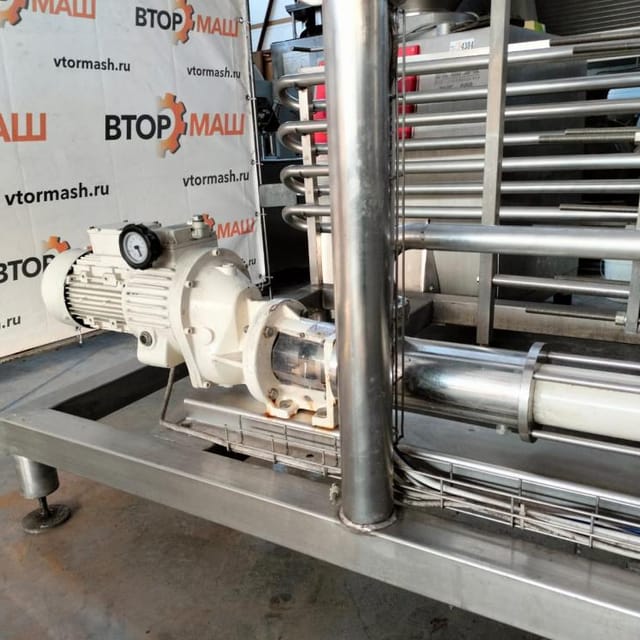 Пастеризатор D35Hx40/1p-SC-S до 4т/час инв.9909