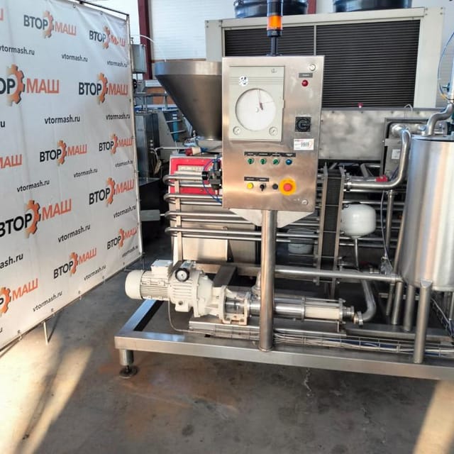 Пастеризатор D35Hx40/1p-SC-S до 4т/час инв.9909