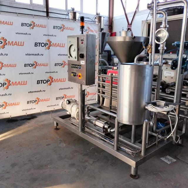 Пастеризатор D35Hx40/1p-SC-S до 4т/час инв.9909