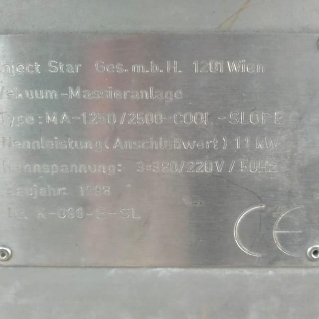 Вакуумный массажер Inject Star MA-1250-2500 с охлаждением инв.8892