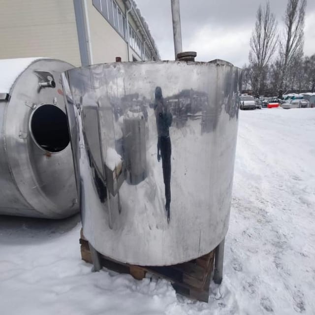 Емкость 1м3 с рубашкой и тэном инв.12848