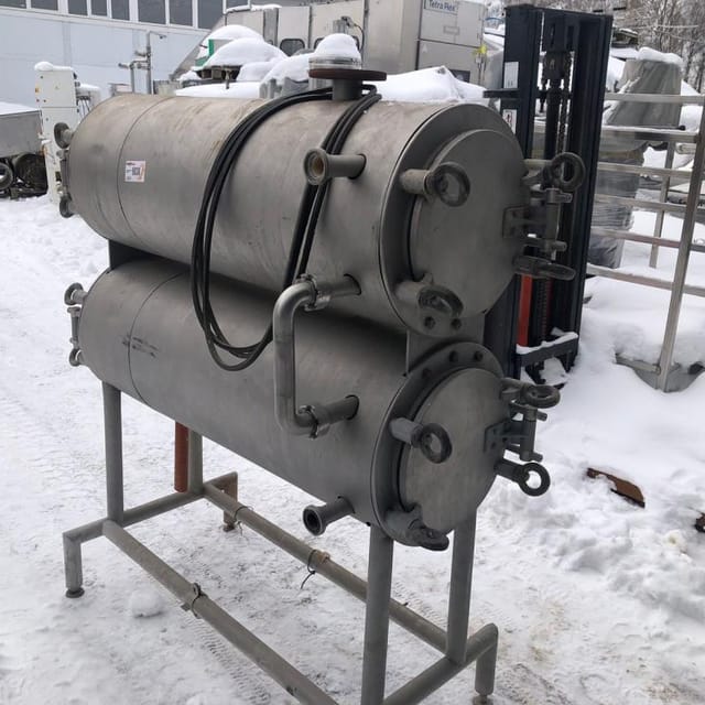 Трубчатый теплообменник 10 т Т1-ОУТ инв.9838