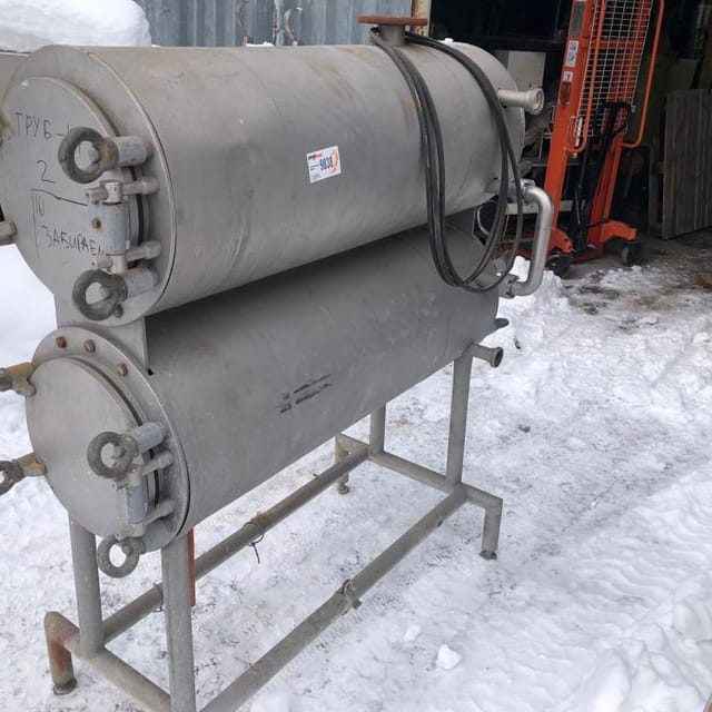 Трубчатый теплообменник 10 т Т1-ОУТ инв.9838