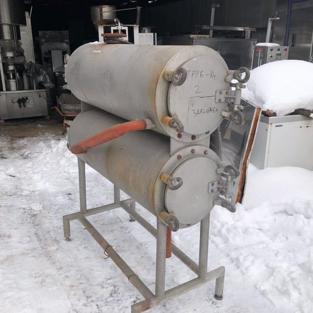 Трубчатый теплообменник 10 т Т1-ОУТ инв.9838