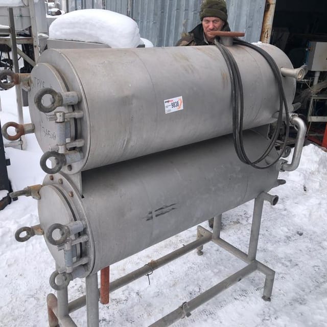 Трубчатый теплообменник 10 т Т1-ОУТ инв.9838