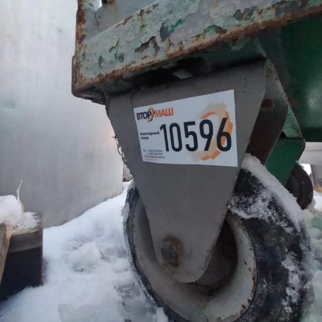 Тележка чёрная, корзина инв.10596