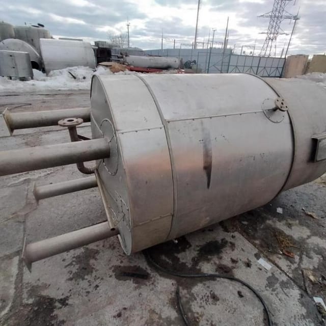 Емкость 2м3 с рубашкой утеплённая инв.10580