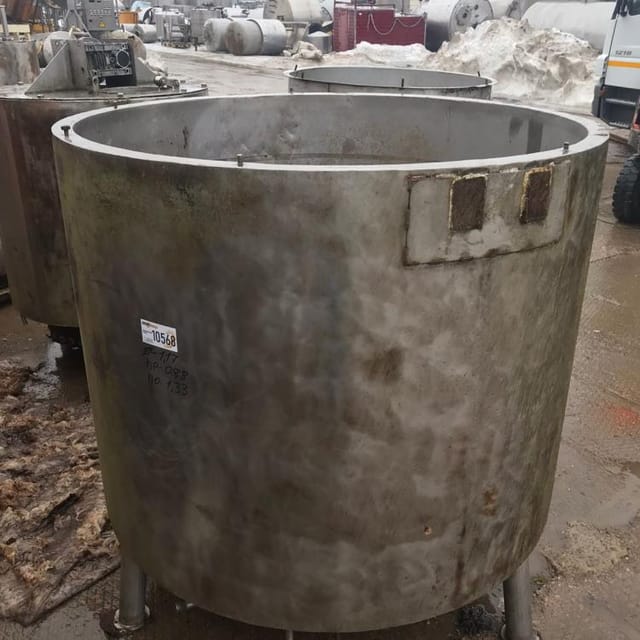 Емкость ОПБ-1000 с рубашкой инв.10568