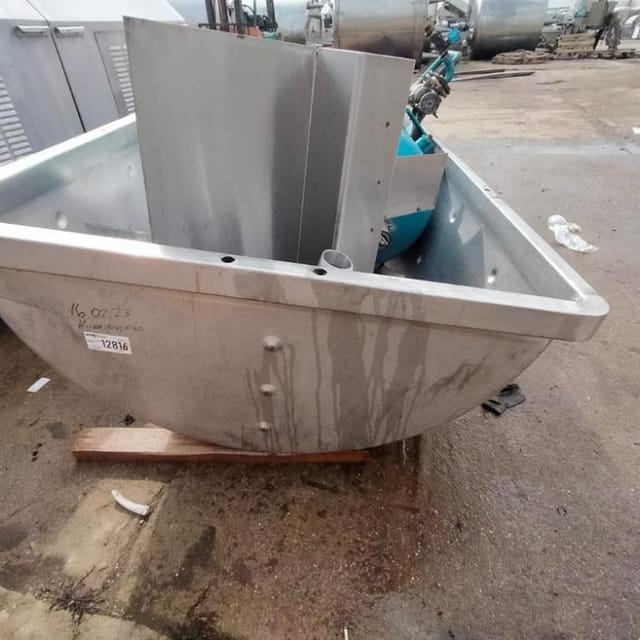 Ванна творожная 2т одностенная инв.12816