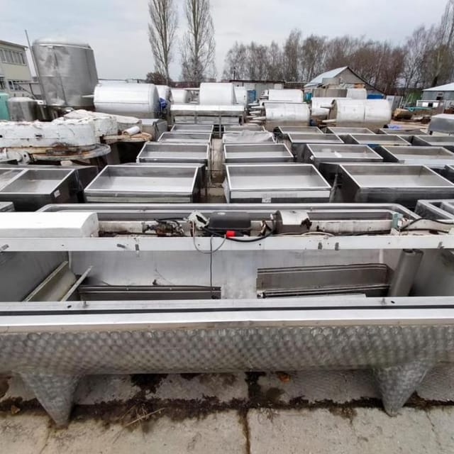 Ванна творожная с сеткой 2500л инв.12805