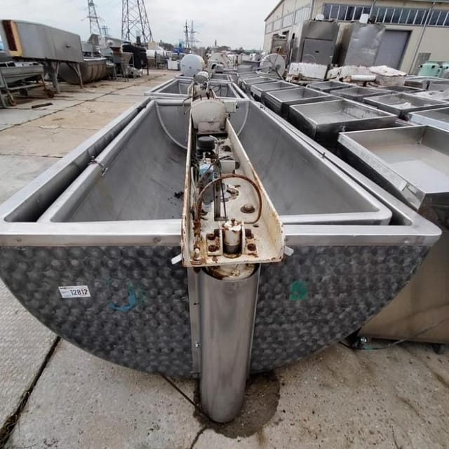 Ванна творожная с сеткой 2500л инв.12805