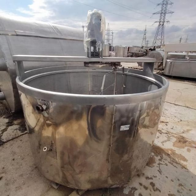 Сырная ванна 2500л. инв.7430