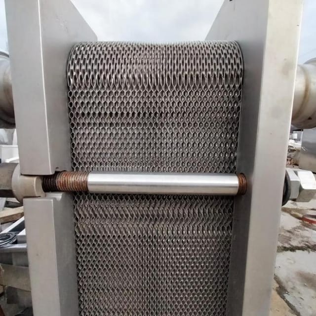 Теплообменник 40куб.м односекционный, клеевой инв.11232