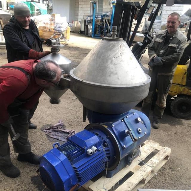 Сепаратор молокоочиститель  ALFA-LAVAL DMRPX 510CGD-34 инв.9362