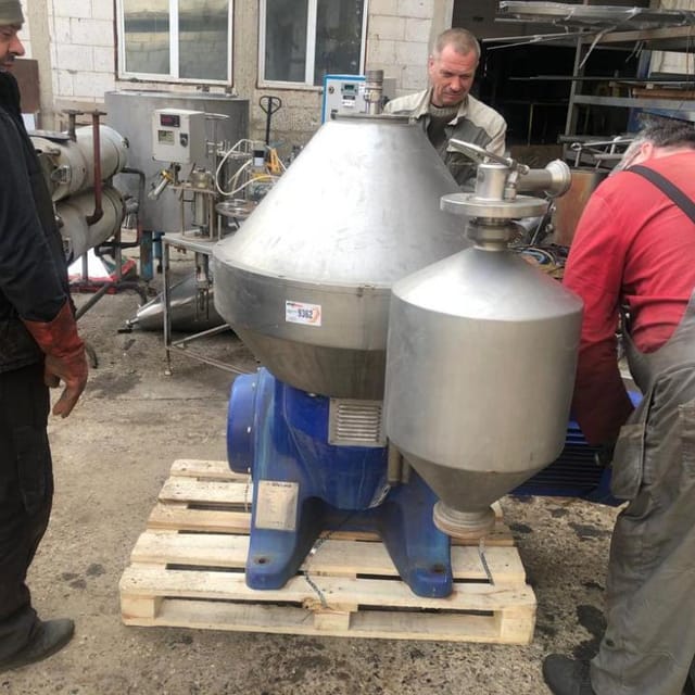 Сепаратор молокоочиститель  ALFA-LAVAL DMRPX 510CGD-34 инв.9362