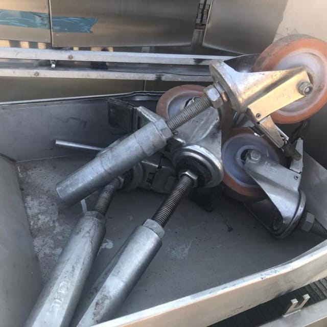 Машины жидкой и сухой панировки STORK ТЕМ 400, и ТРМ 400 инв.9395