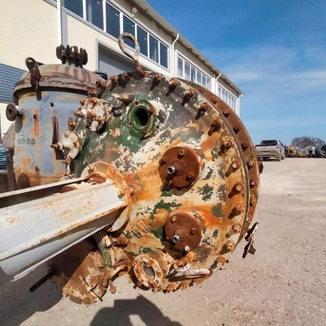 Реактор эмалированный 630л инв.10533