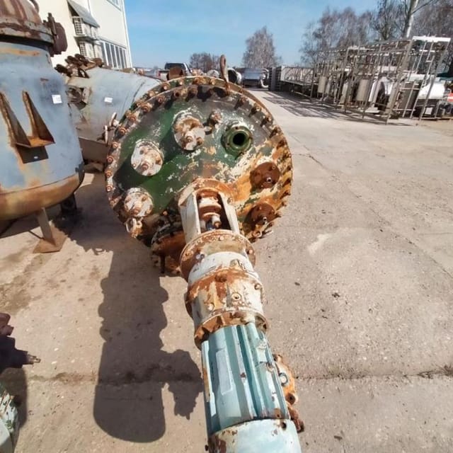 Реактор эмалированный 630л инв.10533