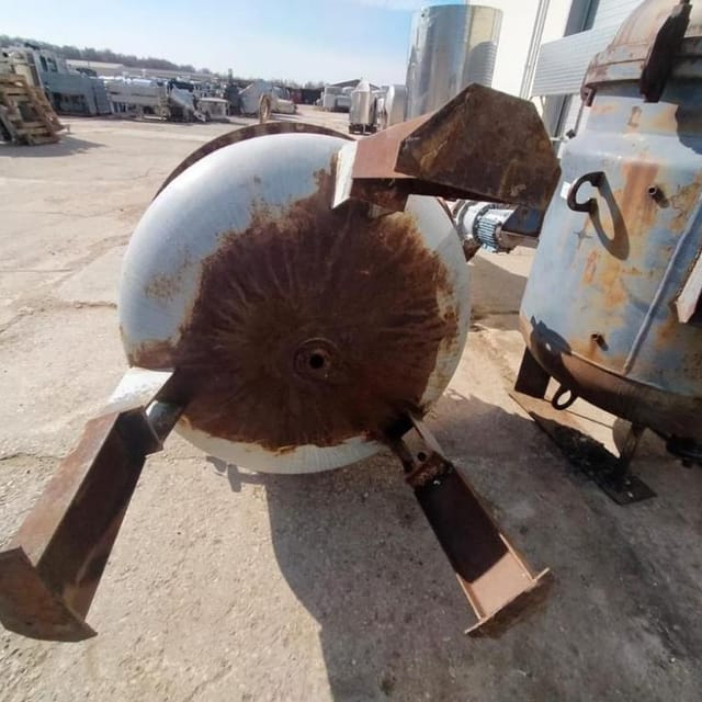 Реактор эмалированный 630л инв.10533