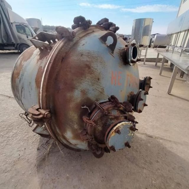 Сборник эмалированный 1000л инв.10539