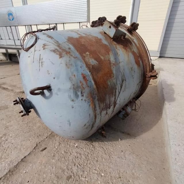 Сборник эмалированный 1000л инв.10539