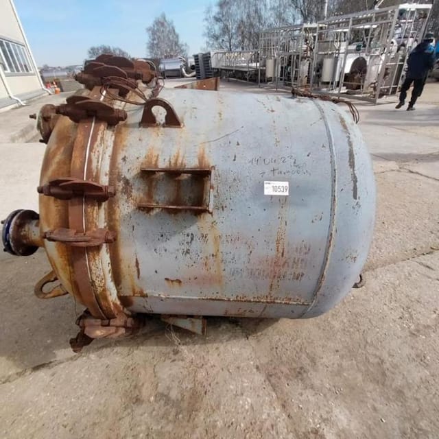 Сборник эмалированный 1000л инв.10539