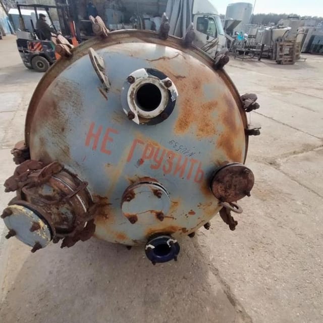 Сборник эмалированный 1000л инв.10539