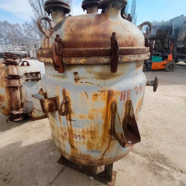 Сборник эмалированный 1000л инв.10531