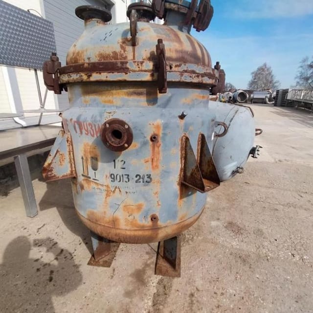 Сборник эмалированный 1000л инв.10531