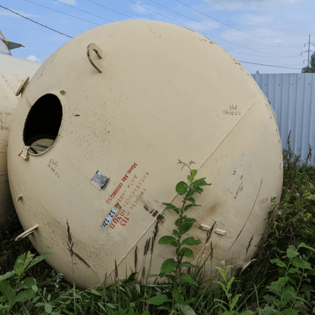 Емкости эмалированные, объем 20 куб.м