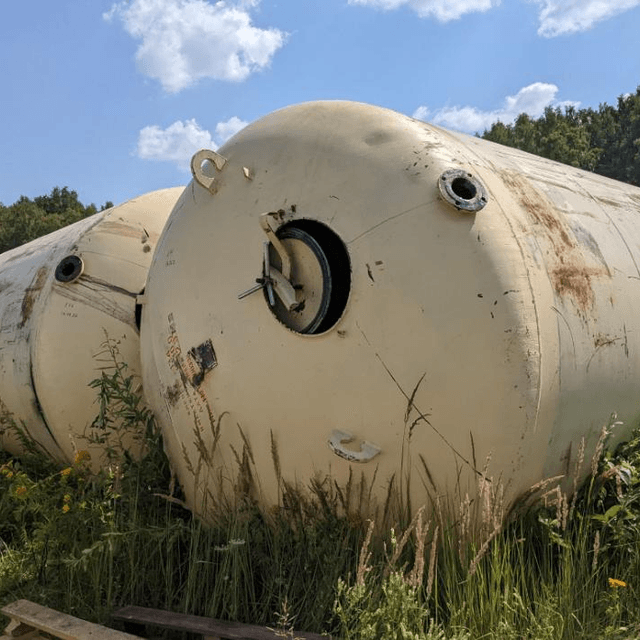 Емкости эмалированные, объем 20 куб.м