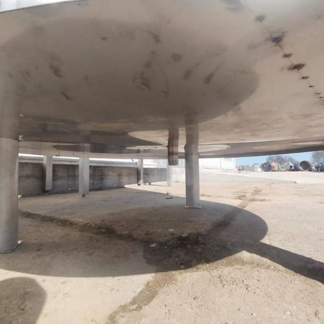 Емкость новая 3300л с подогревающей лентой 9 кВт