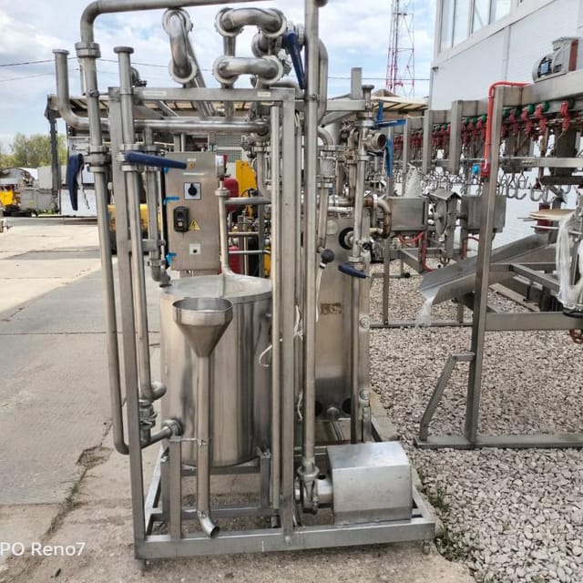 Пастеризационно-охладительная установка 5000л инв.4130