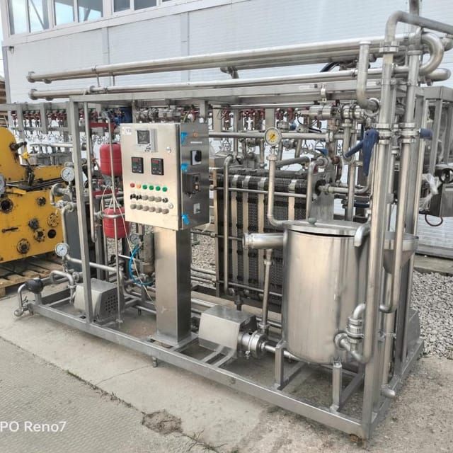 Пастеризационно-охладительная установка 5000л инв.4130