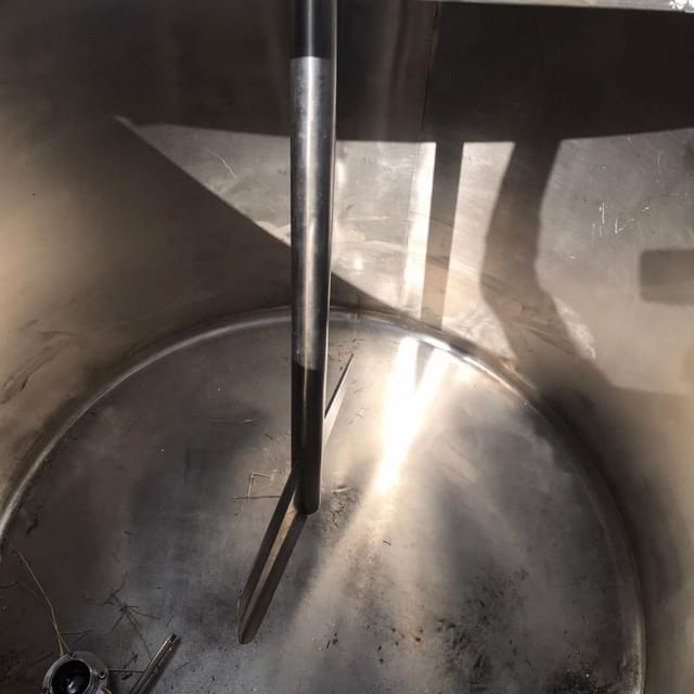 Емкость 600л одностенка с мешалкой инв.10470