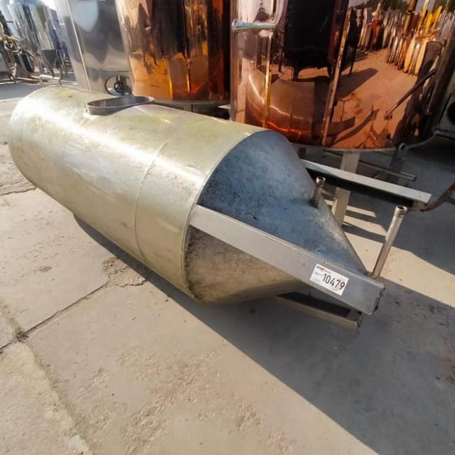 Емкость 1м3 с конусом одностенная инв.10479