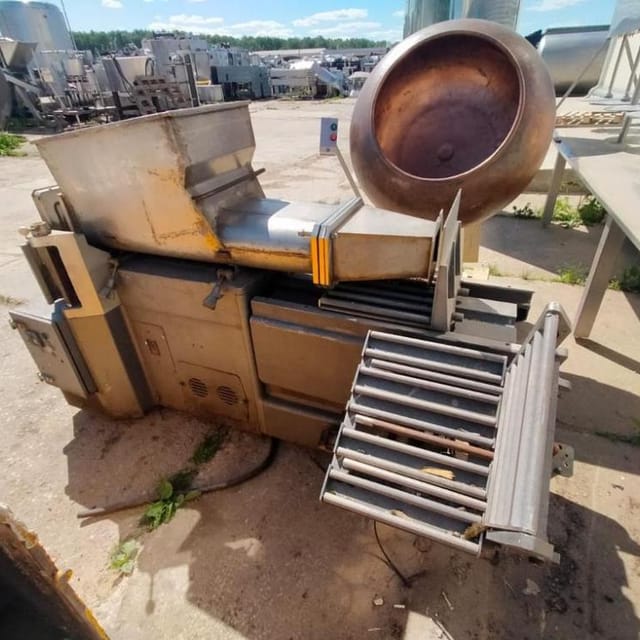 Фасовщик масла в гофро-короб по 20кг М6-ОРГ-3 инв.10417