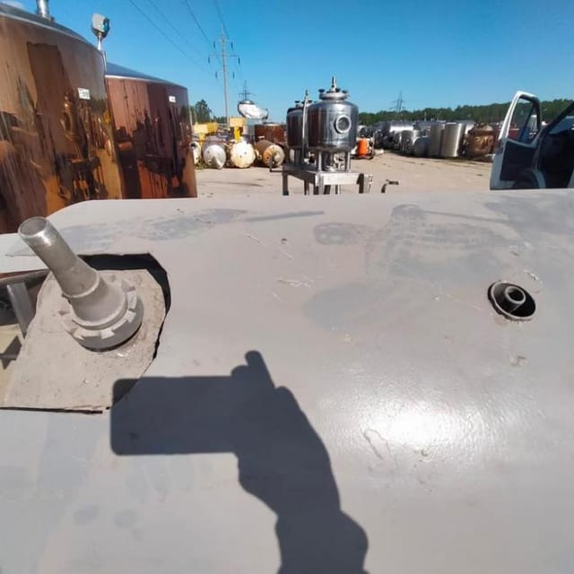 Емкость с рубашкой, мешалкой 700л инв.10448