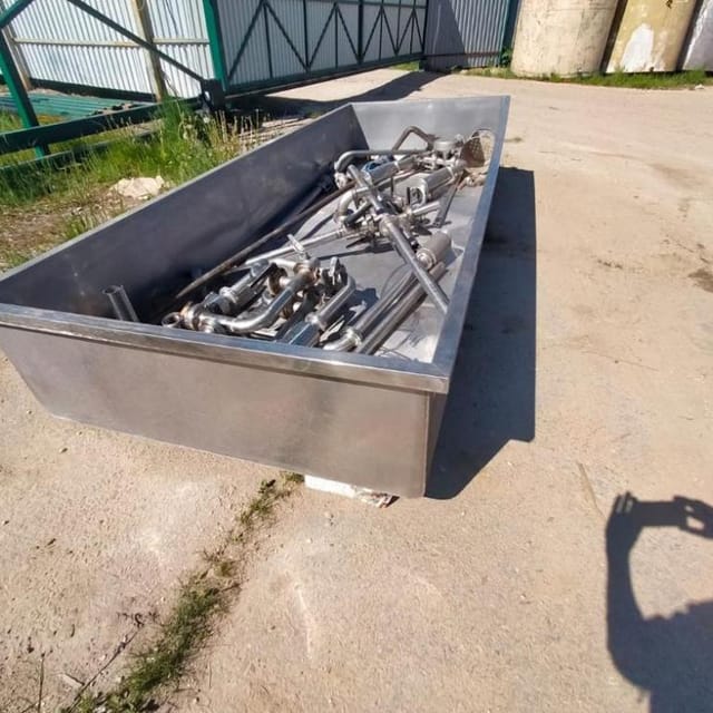 Ванна нержавеющая 2000л инв.10429