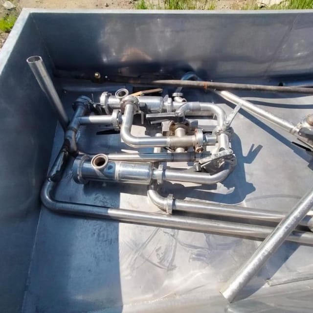 Ванна нержавеющая 2000л инв.10429