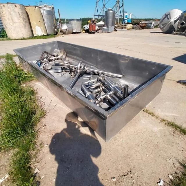 Ванна нержавеющая 2000л инв.10429