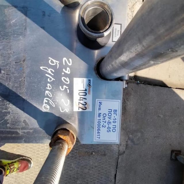 Теплообменник пластинчатый 10т инв.10422