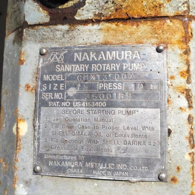 Насос ОРА-5 инв.10424