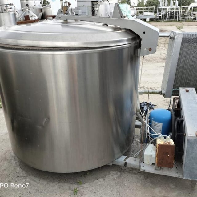 Танк охладитель ALFA LAVAL 1200л инв.9924