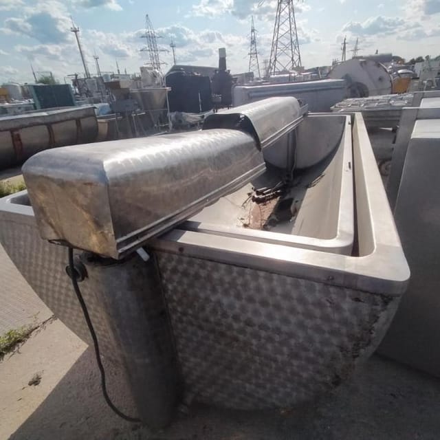 Пресс-ванна 2,5куб.м. с сеткой инв.11229