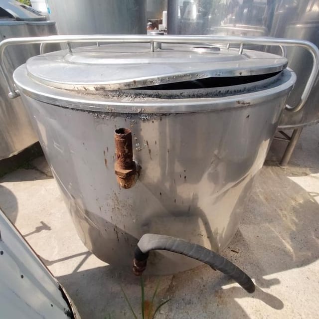 Емкость 500л с рубашкой, мешалкой инв.12870