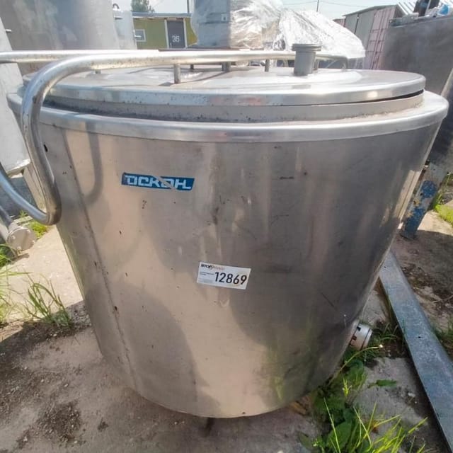 Емкость 350л с рубашкой инв.12869