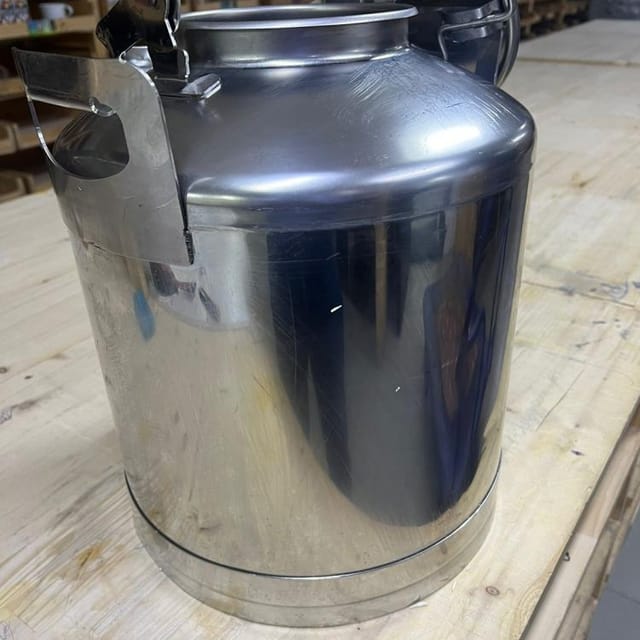 Бидон 25 литров с из нержавеющей стали инв.10316