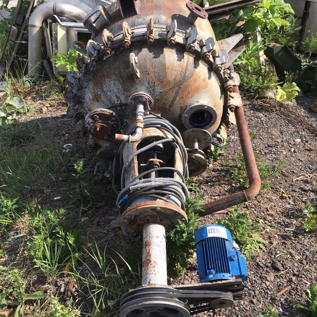 Реактор 630л. эмаль инв.10321