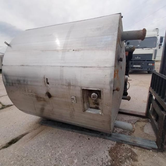 Емкость 6,3куб.м с рубашкой инв.10384